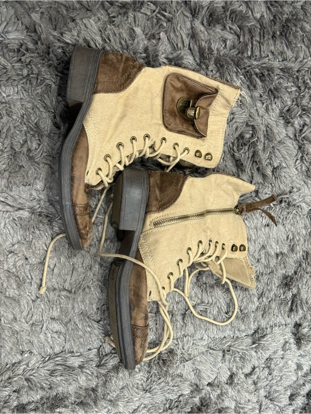 Roxy Combat Moto boots - Picture 4 of 10